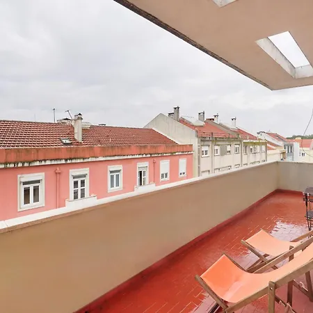 Nostalgic 70s W Sunset Balcony, By Timecooler * Lisboa